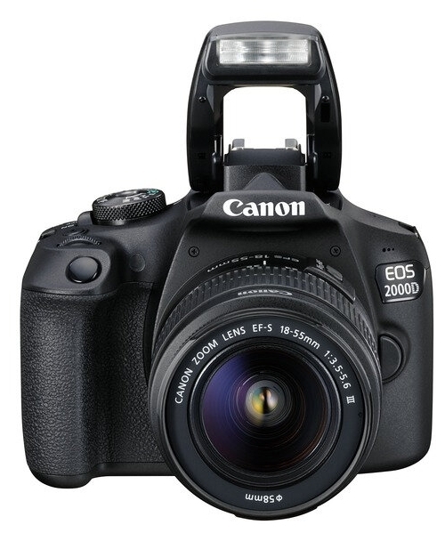 Зеркальная фотокамера CANON EOS 2000D EF-S 18-55 III Kit Казахстан