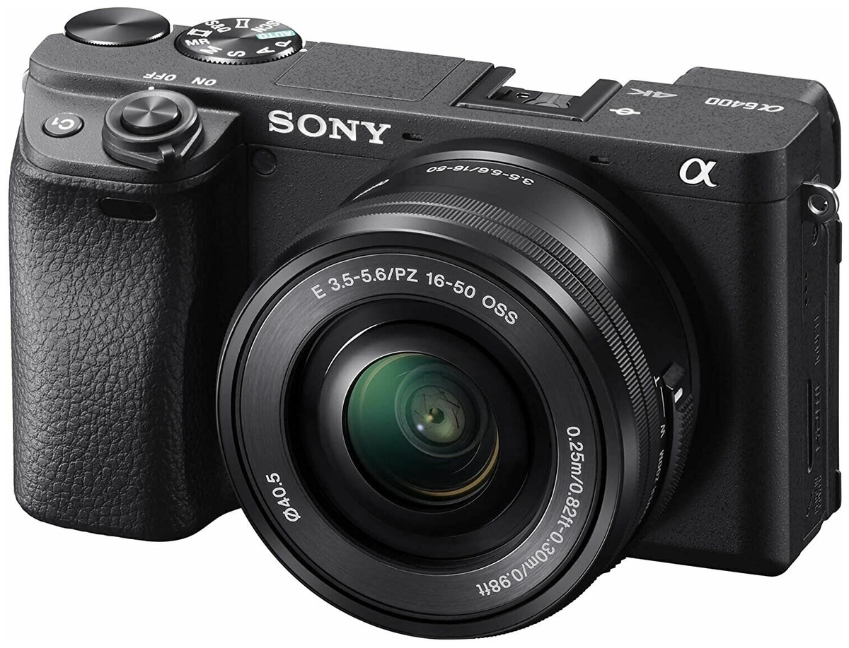 Фотокамера SONY ILCE-6400L/B E PZ 16-50mm F3.5-5.6 OSS Black Казахстан