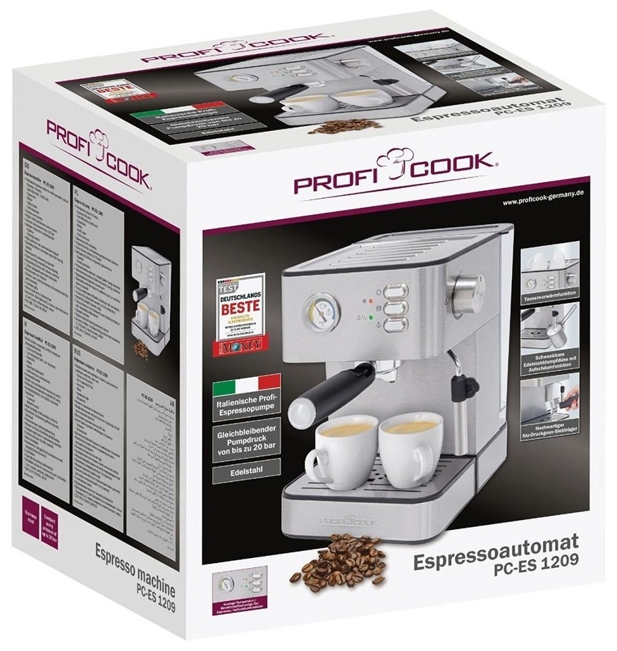 Картинка Кофемашина PROFI COOK PC-ES1209