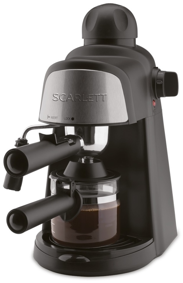 Кофеварка SCARLETT SC-037 черная