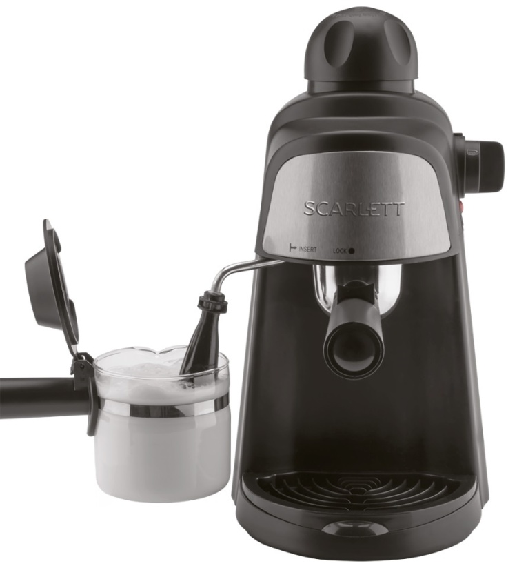 Фотография Кофеварка SCARLETT SC-037 черная