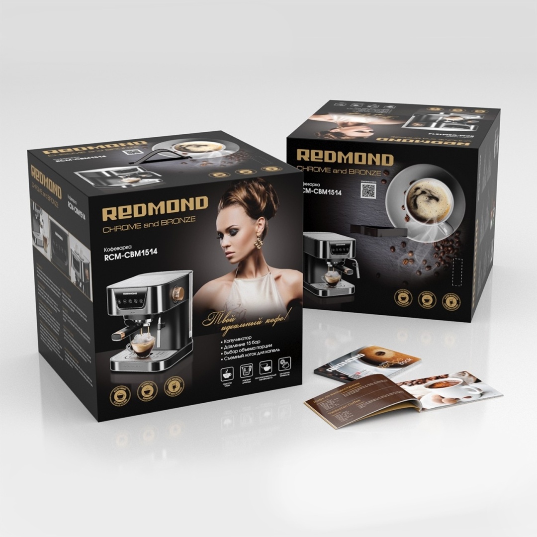 Купить Кофеварка REDMOND RCM-CBM1514