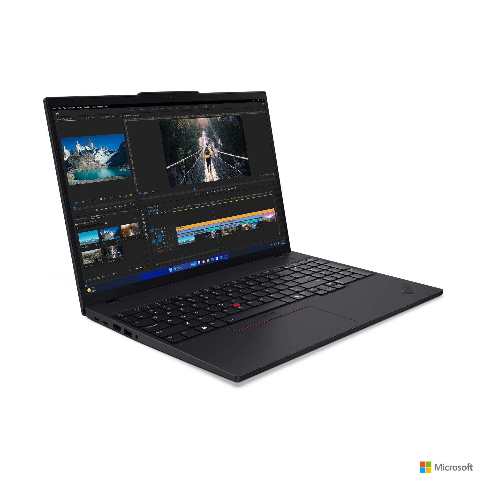 Фотография Ноутбук LENOVO ThinkPad T16 G3 16'wuxga/Core Ult7-155u/32Gb/1Tb/Win Pro (21MN00BPRT)