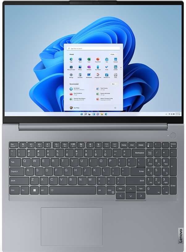 Картинка Ноутбук LENOVO Thinkbook 16,0"wuxga/Ryzen 7-7730u/16Gb/512Gb/NOS (21KK000WRU)