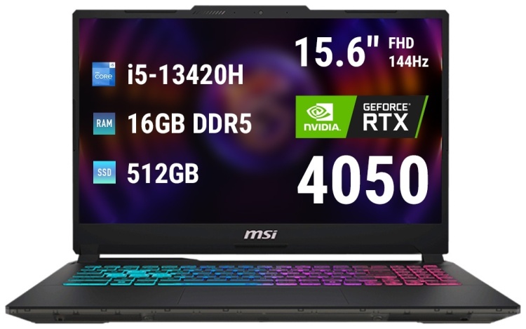 Ноутбук MSI Cyborg 15 A13VE (9S7-15K111-1638)