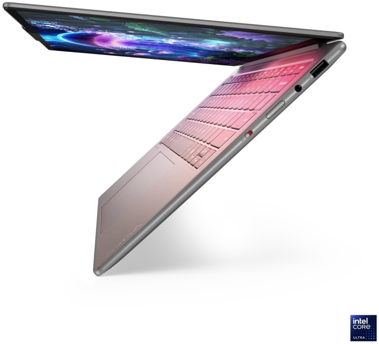 Фотография Ноутбук LENOVO Yoga Slim 14'Oled wqxga+/Ultra 5-226V/16Gb/TB/Win11 (83JX000GRK)