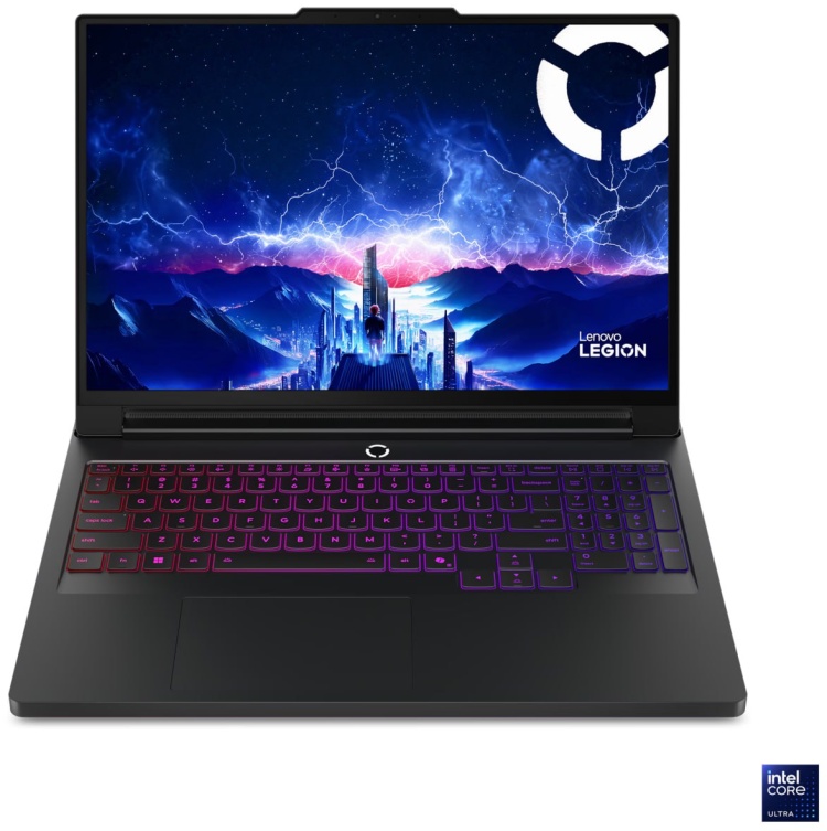 Фото Ноутбук LENOVO Legion Pro 7 16"wqxga/Ultra 9-275HX/64GB/1TB/GF RTX5080 16GB/Win11 (83F50028RK)