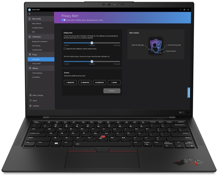 Фото Ноутбук LENOVO Thinkpad X1 Carbon 14,0'wuxga/i7-1355u/32gb/1TB/Nos (21HM00AQRT)