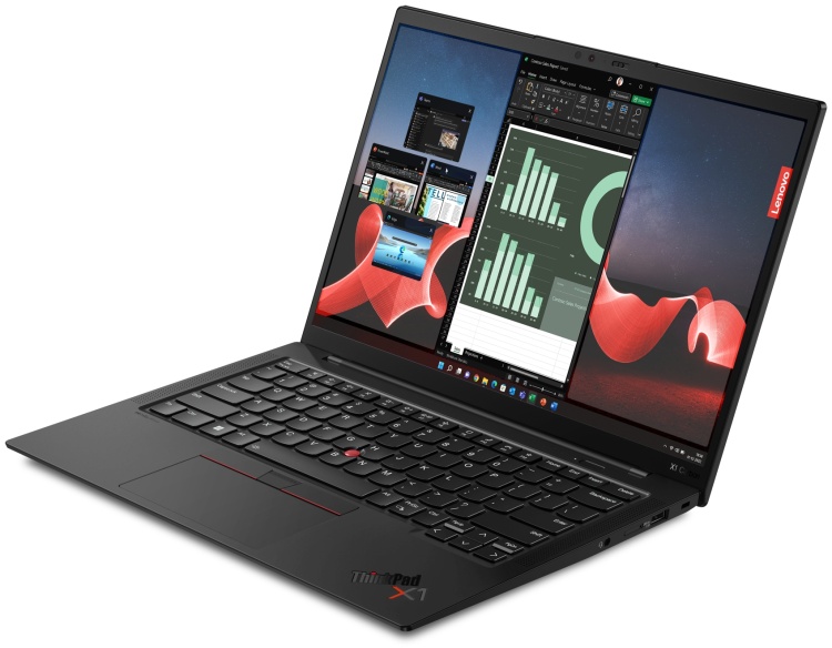 Картинка Ноутбук LENOVO Thinkpad X1 Carbon 14,0'wuxga/i7-1355u/32gb/1TB/Nos (21HM00AQRT)