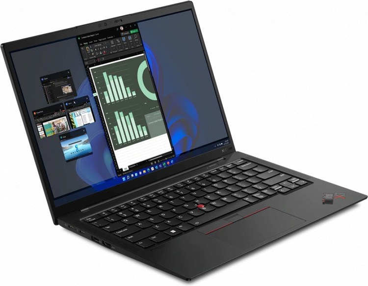 Фото Ноутбук LENOVO Thinkpad X1 Carbon 14,0/i5-1235u/16gb/512gb/Win11 Pro (21CB004GRT)