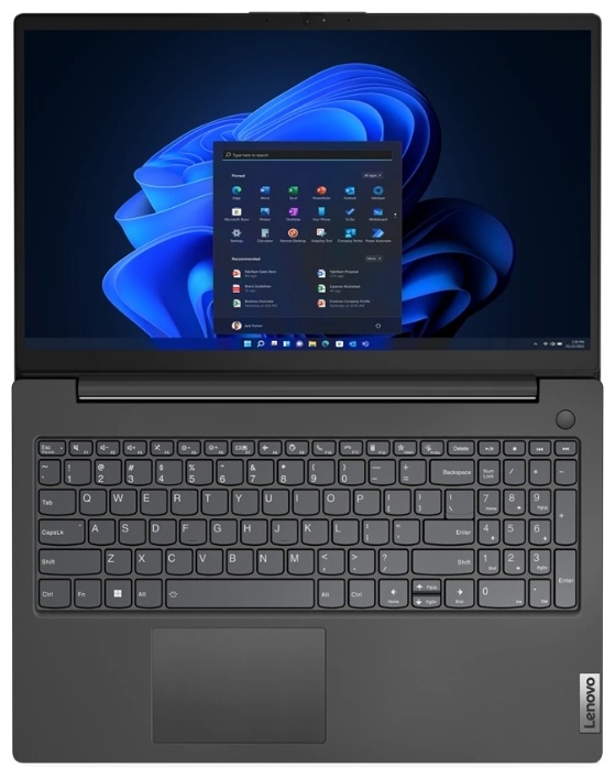 Фотография Ноутбук LENOVO V15 15,6'FHD/i3-1315u/8Gb/256Gb/Int/Dos (83A10055RU)