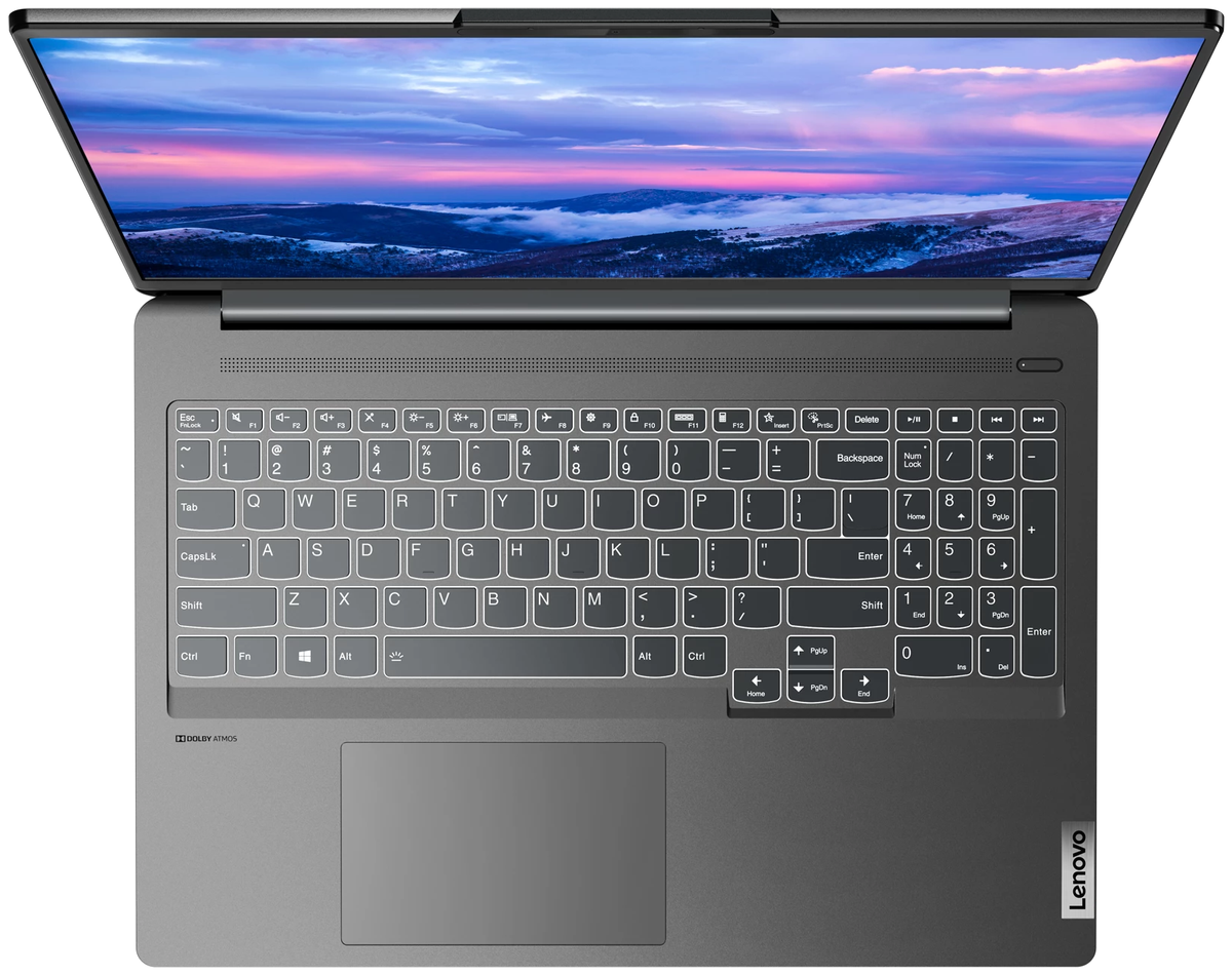 Фото Ноутбук LENOVO IdeaPad 5 Pro 16 Grey (82L500W8RK)