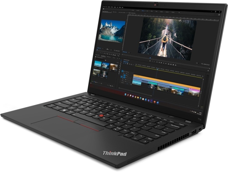 Фотография Ноутбук LENOVO ThinkPad T14 G4 14'wuxga/i7-1355u/24Gb/1Tb/int/WinPro (21HD00B9RT)