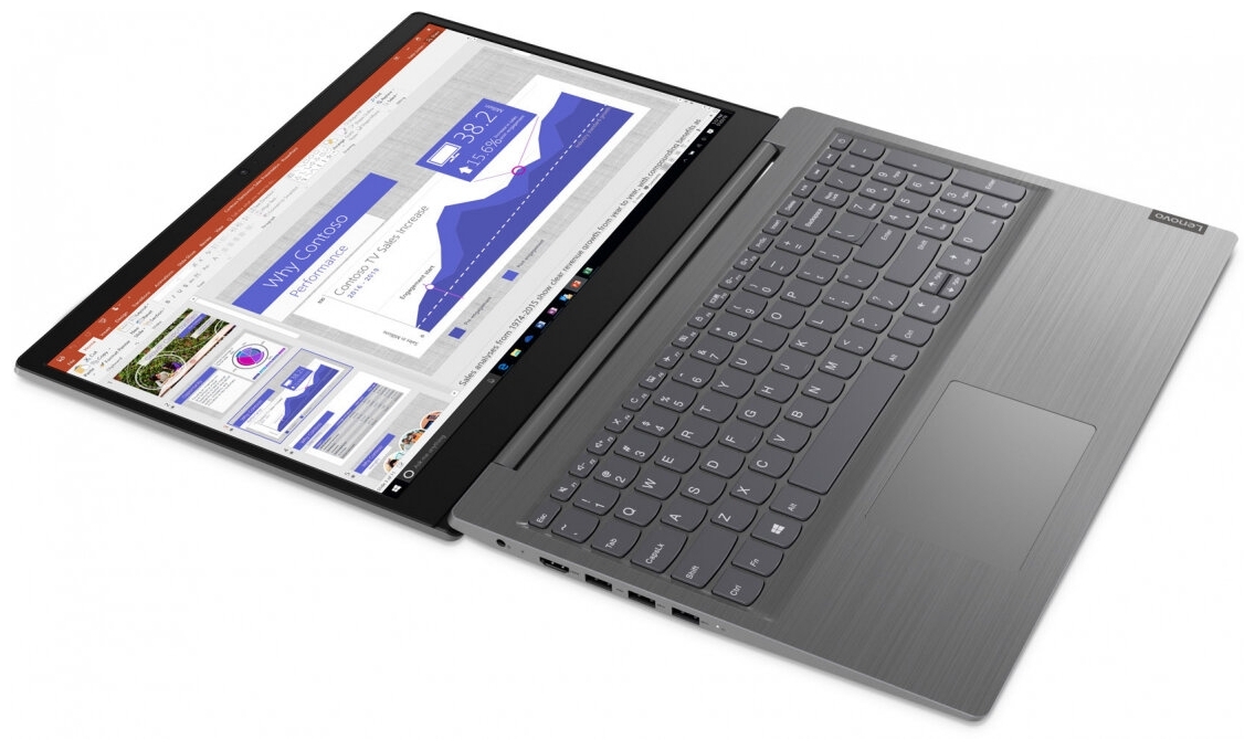 Картинка Ноутбук LENOVO V15-IIL 15,6'FHD/Core i5-1135G7/8Gb/256Gb SSD/DOS (82KB000PRU)