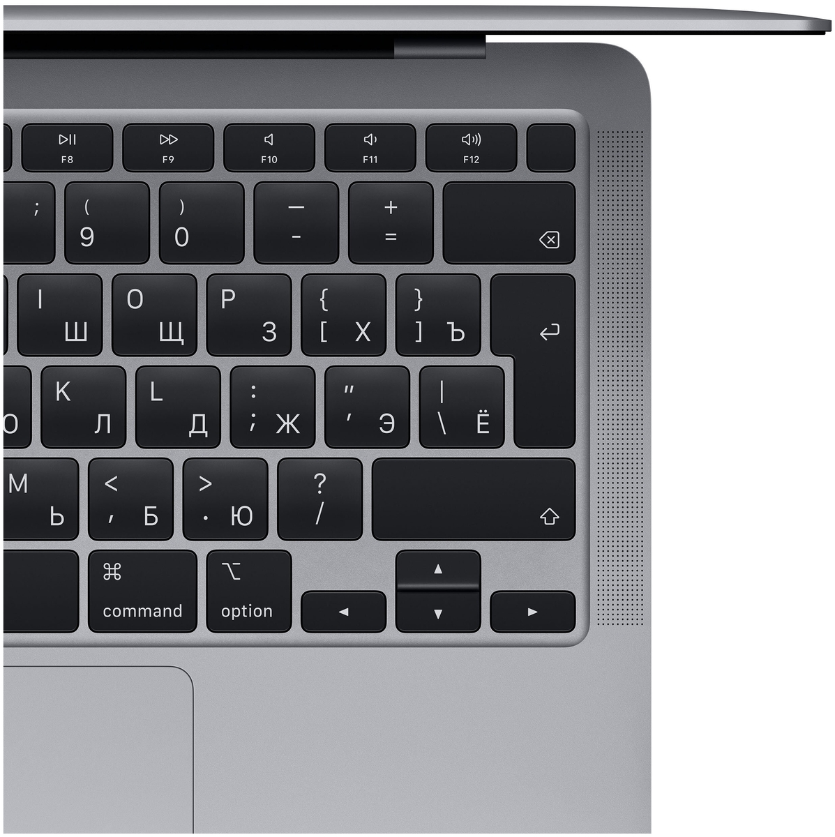 Фотография Ноутбук APPLE MacBook Air 13,3 Apple chip M1/16Gb/SSD 256Gb/Space Gray A2337 model/IOS(Z1240004P)