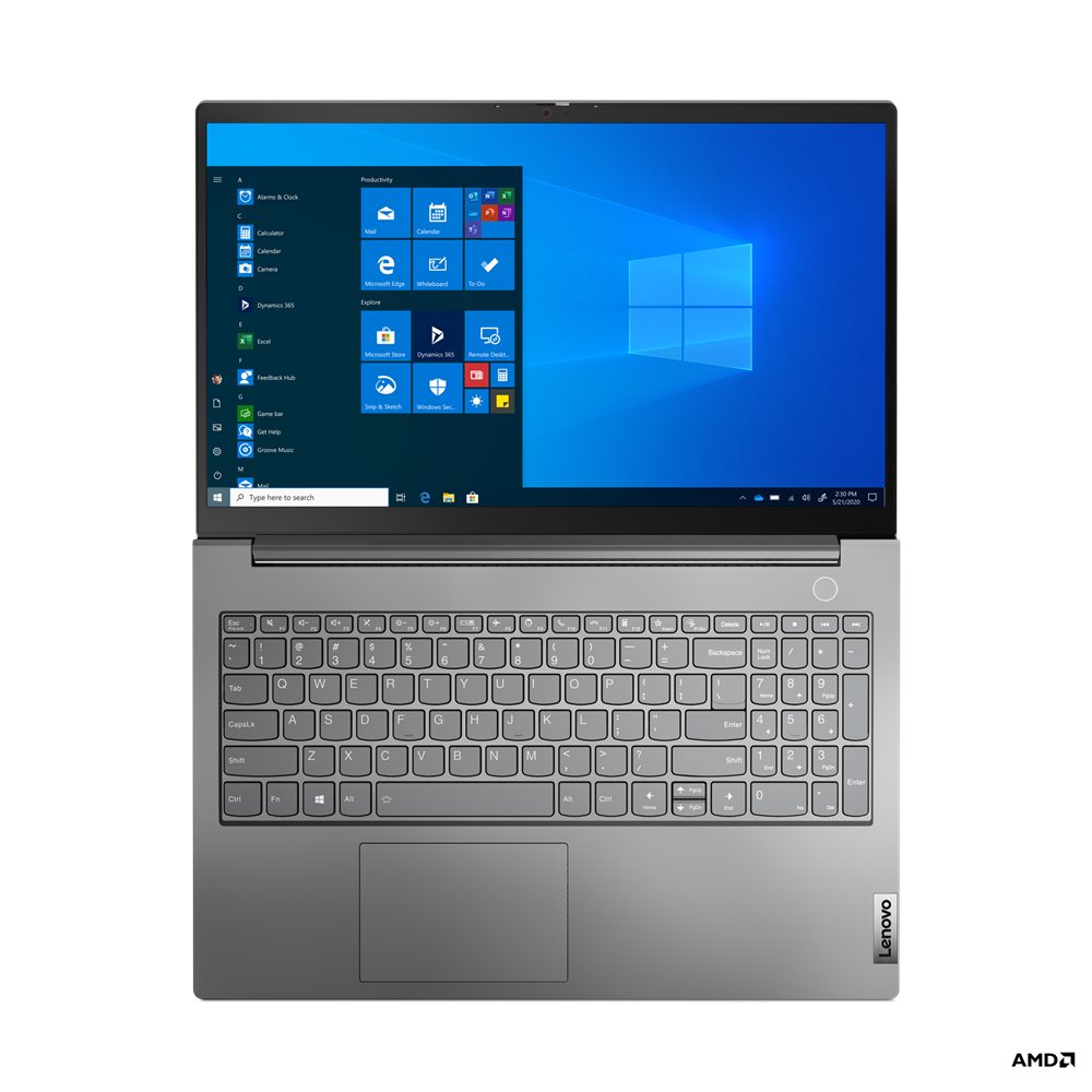 Картинка Ноутбук LENOVO Thinkbook 15,6'FHD/Ryzen 7-5700U/16Gb/512Gb SSD/DOS (21A4003PRU)