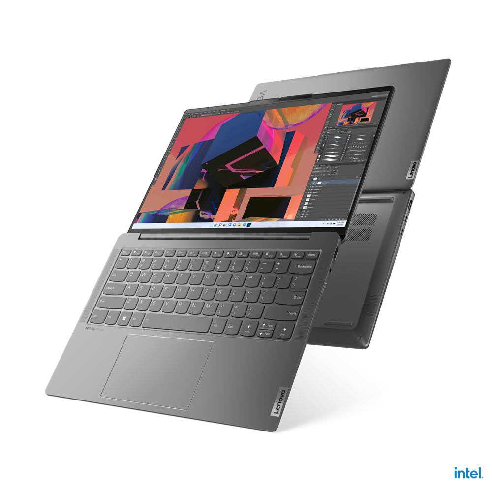 Фотография Ноутбук LENOVO Yoga Slim 6 14"/i5-1240P/16GB/512GB/Win11 Home SL (82WU005ARK) 