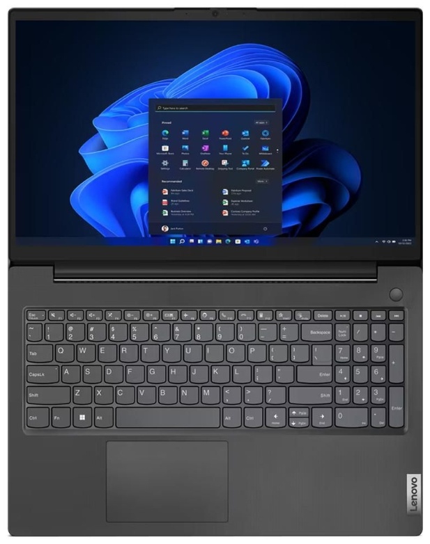 Фото Ноутбук LENOVO V15 15,6'FHD/Ryzen 5-7520u/16gb/512gb/NOS (82YU0121RU)