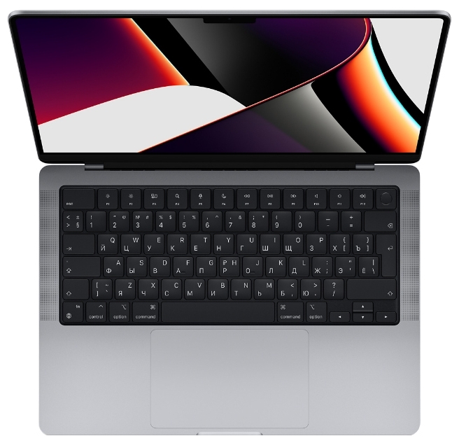 Фотография Ноутбук APPLE MacBook Pro 14 Apple chip M1 Pro/16Gb/SSD 512Gb/Silver A2442 model/IOS/96w/8CPU/14GPU(Z15J000DW)