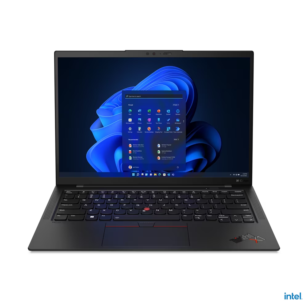 Картинка Ноутбук LENOVO Thinkpad X1 Carbon 14,0'wuxga/i7-1260P/16Gb/512Gb/Win11Pro (21CB001HRT)