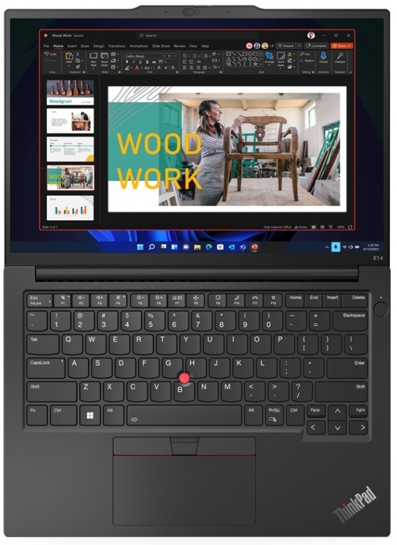 Фото Ноутбук LENOVO ThinkPad E16 16.0"/i7-1355u/16Gb/1TB/Nos (21JN009LRT)