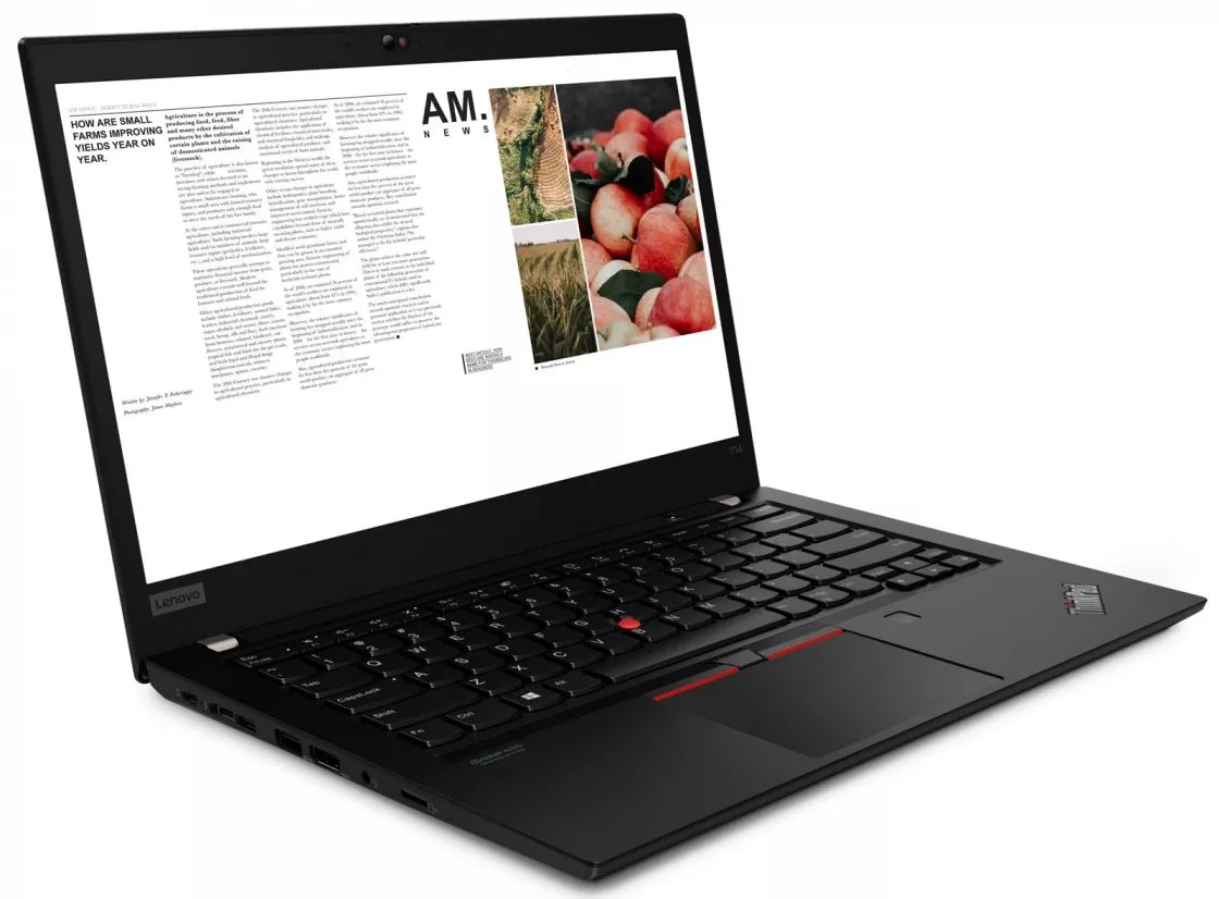 Фото Ноутбук LENOVO Thinkpad T14 (Gen2) 14,0'FHD/Core i5-1135G7/8Gb/512Gb SSD/DOS (20W00039RT)