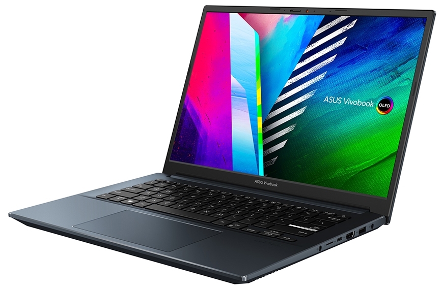 Фото Ноутбук ASUS Vivobook Pro 14 OLED M3401QA-KM020W Silver (90NB0VZ3-M01140)