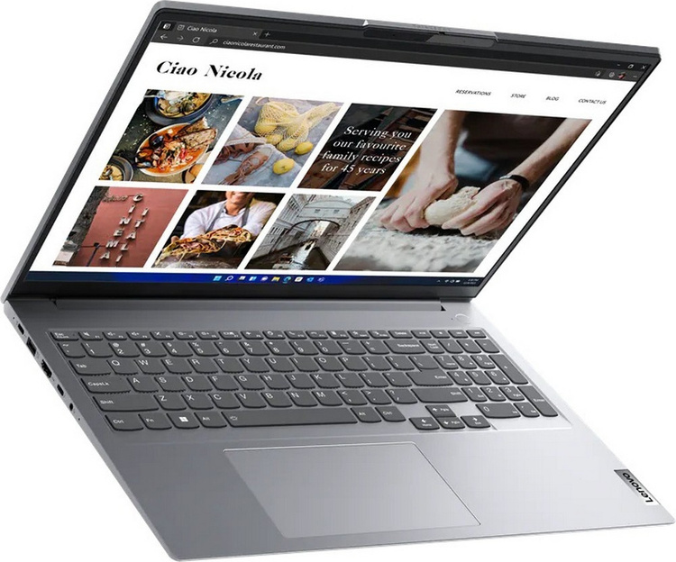 Фото Ноутбук LENOVO Thinkbook 16.0'wqxga/Core i5-12500H/16gb/512gb/Dos (21CY001HRU)