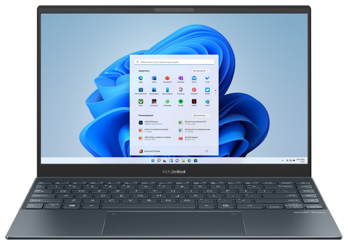 Ноутбук ASUS ZenBook UX325EA-KG262 Grey (90NB0SL1-M06740)