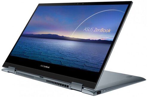 Купить Ноутбук ASUS ZenBook Flip13 UX363JA-EM237T Pine Grey (90NB0QT1-M05240)