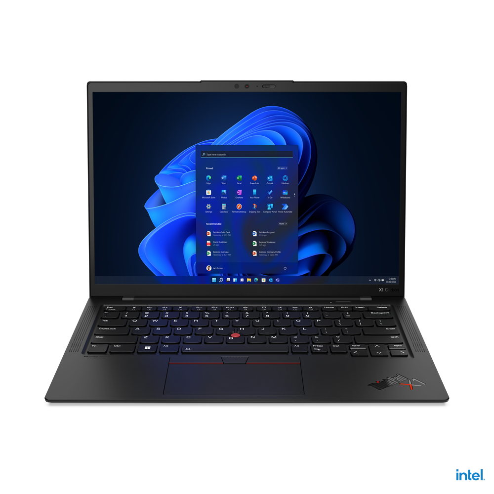 Картинка Ноутбук LENOVO Thinkpad X1 Carbon 14,0/i5-1235U/16GB/256GB/Win11 Pro (21CB006BRT)