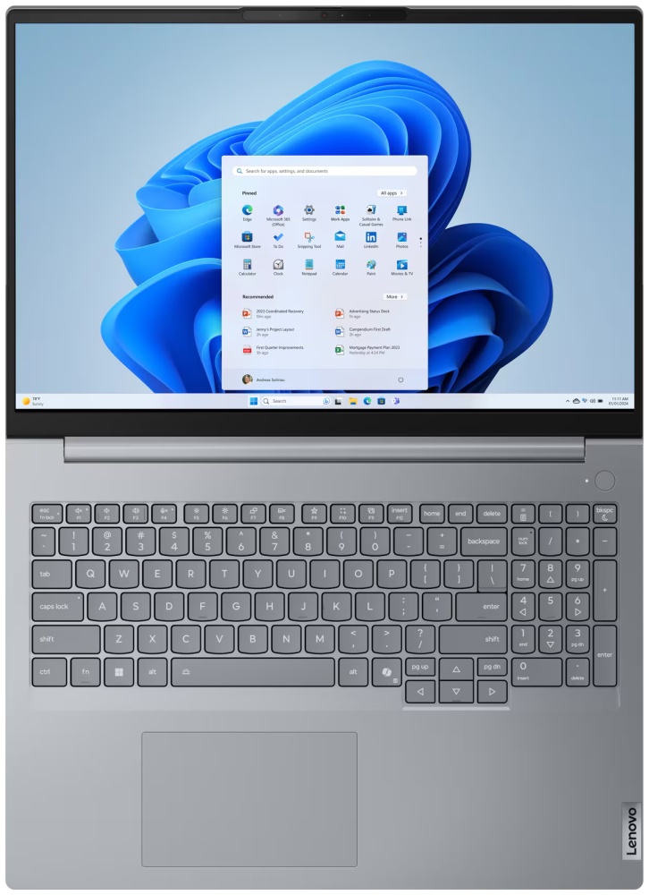 Картинка Ноутбук LENOVO ThinkBook 16 G8 IRL (21SH009GRT)