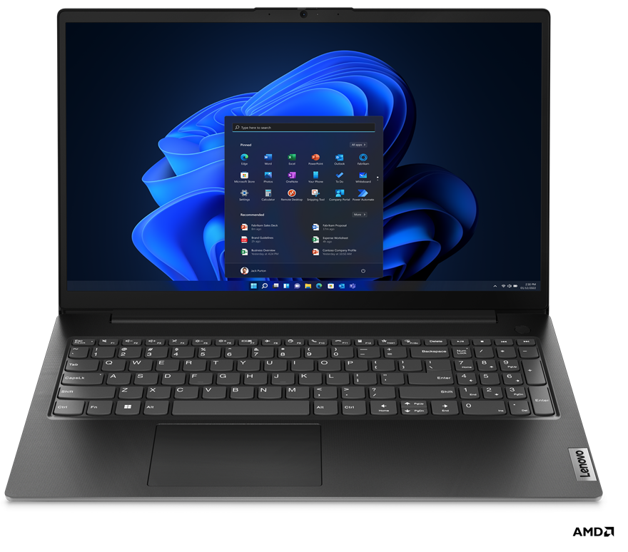 Ноутбук LENOVO V15 G4 AMN (82YU00VJRU)