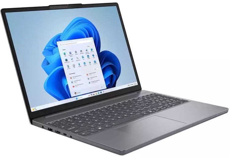 Картинка Ноутбук LENOVO IP3 Slim 15'wuxga/Core i5-13420H/16gb/512gb/Win11 (83K1002XRK)