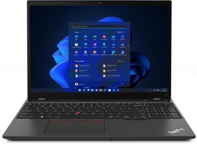 Ноутбук LENOVO ThinkPad T16 16'wuxga/i5-1335u/32Gb/512Gb/WinPro (21HH004GRT)