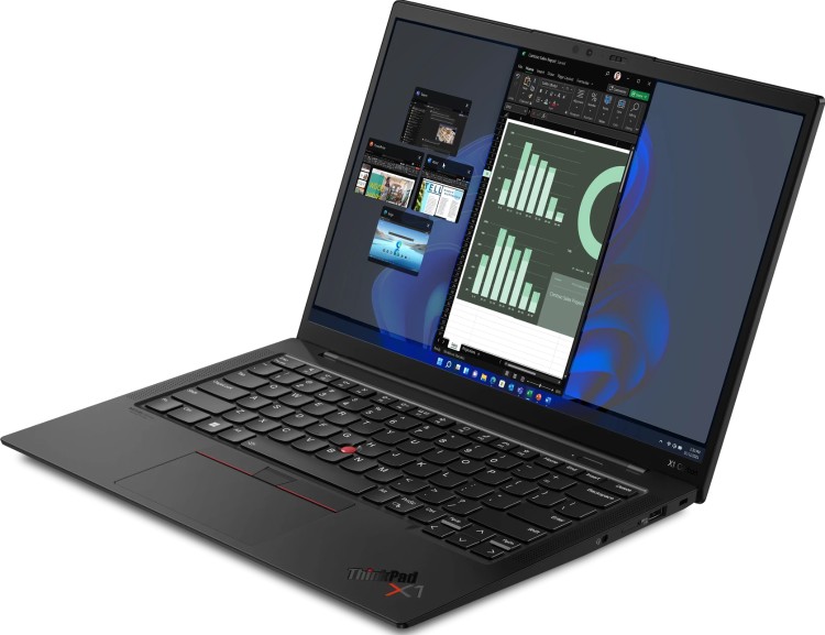 Фотография Ноутбук LENOVO Thinkpad X1 Carbon 14,0/i7-1260P/32gb/1TB/Win11 Pro (21CB004JRT)