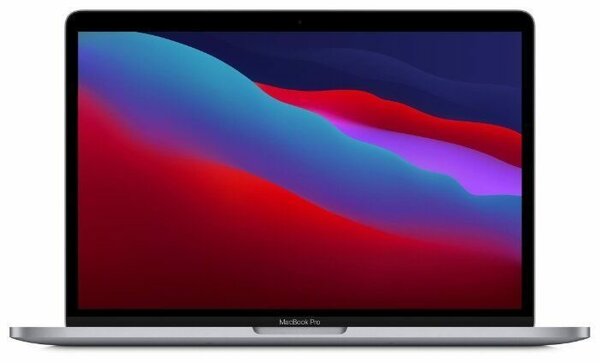 Фото Ноутбук APPLE MacBook PRO 2020 13'/M1-8 core/8GB/256Gb/MacOS Spave Grey (MYD82)