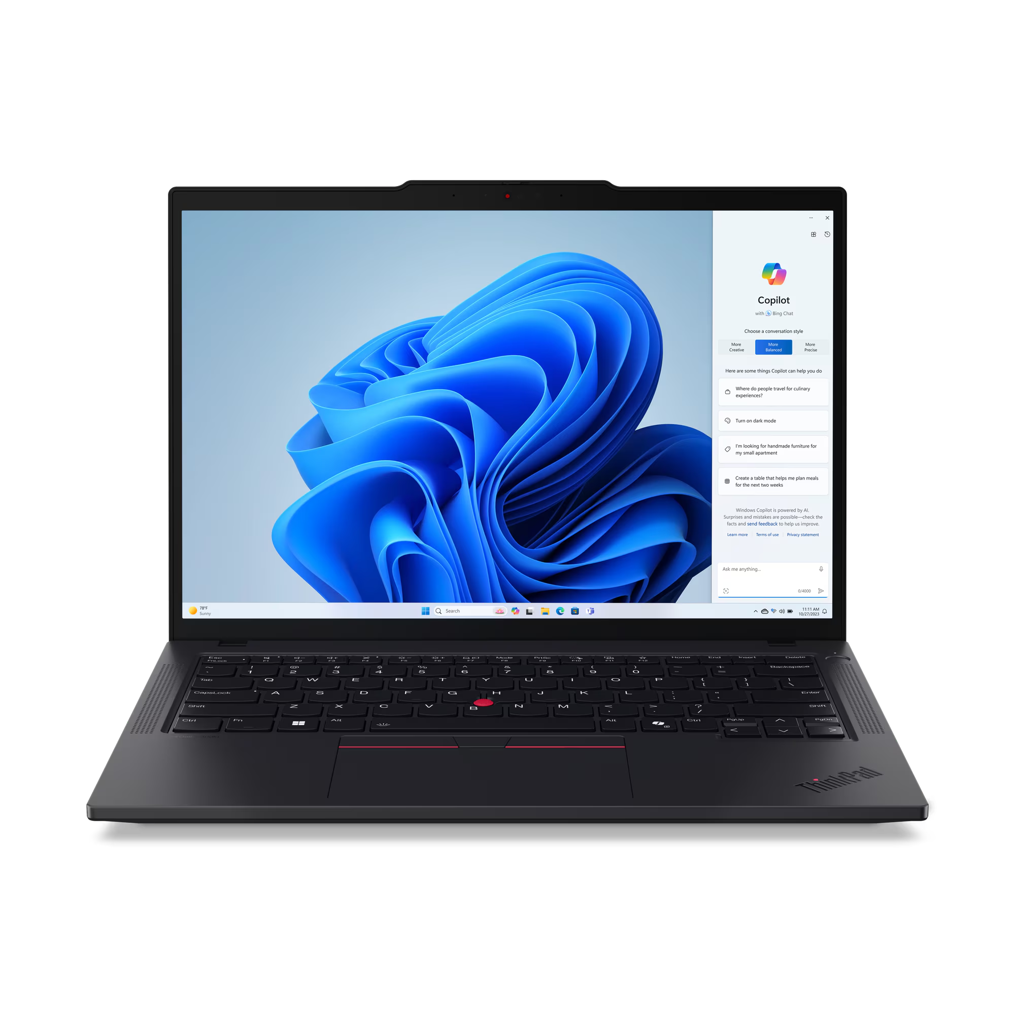 Купить Ноутбук LENOVO ThinkPad T14 G5 14'wuxga/Core ult7-155u/32Gb/1Tb/Int/Dos (21ML00C4RT)