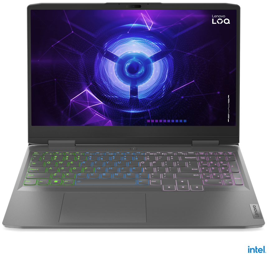 Ноутбук LENOVO LOQ 15IRH8/Core i5-12450H/16gb/512gb/GeForce RTX4060 8gb/NOS (82XV00QWRK)