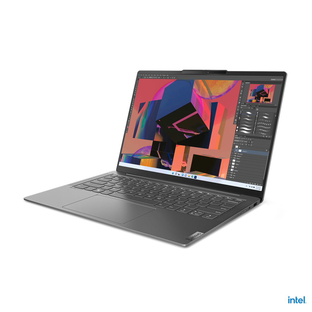 Картинка Ноутбук LENOVO Yoga Slim 6 14" 14IRH8 I5 16Gb/512Gb 11S (83E00021RK)