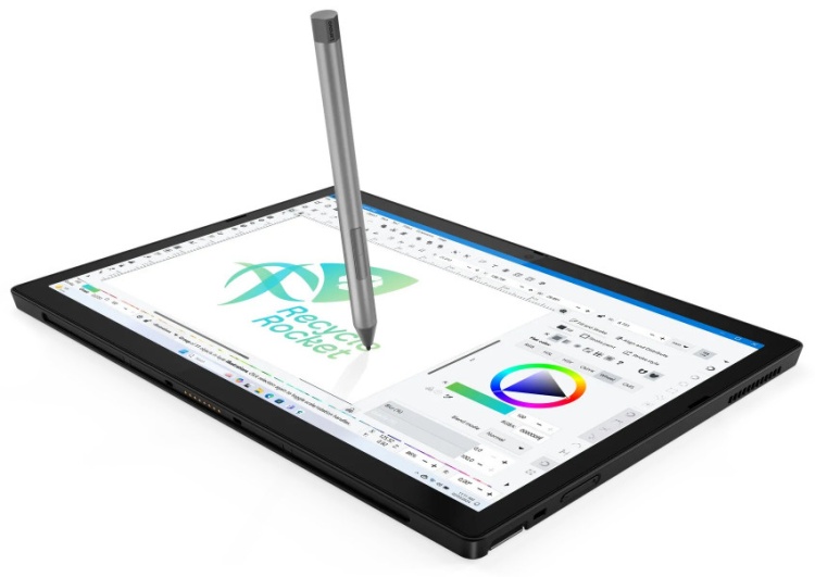 Фотография Ноутбук LENOVO ThinkPad X12 Detachable 12,3'FHD+/Core Ultra7-164u/32Gb/1Tb/Win Pro (21LK002XRT)