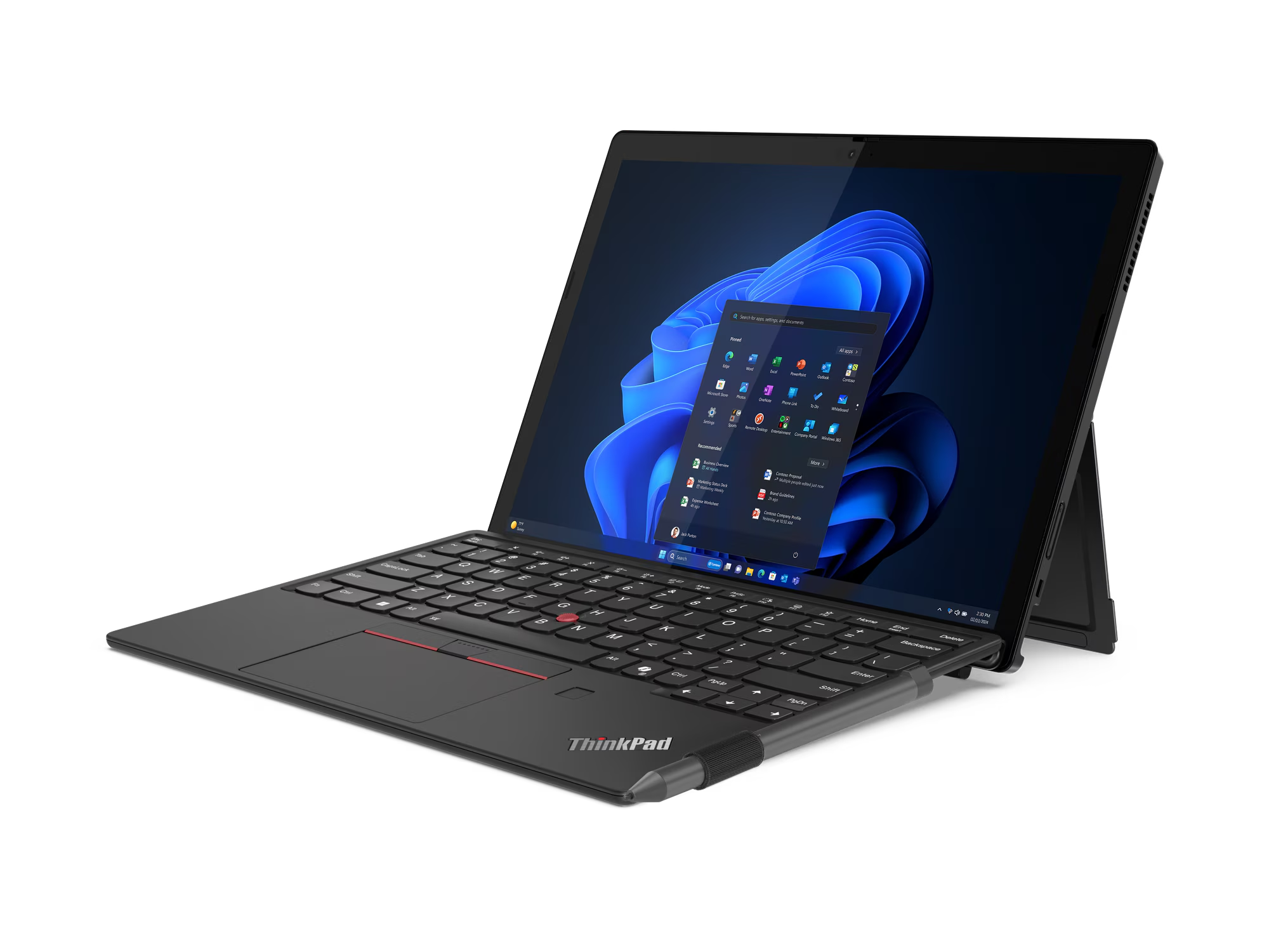 Ноутбук LENOVO ThinkPad X12 Detachable 12,3'FHD+/Core Ultra7-164u/32Gb/1Tb/Win Pro (21LK002XRT) Казахстан