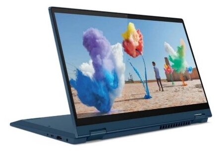 Фотография Ноутбук LENOVO Flex 5 14"FHD/i7-1165G7/8Gb/512Gb/Int/Win10 (82HS00NDRK)