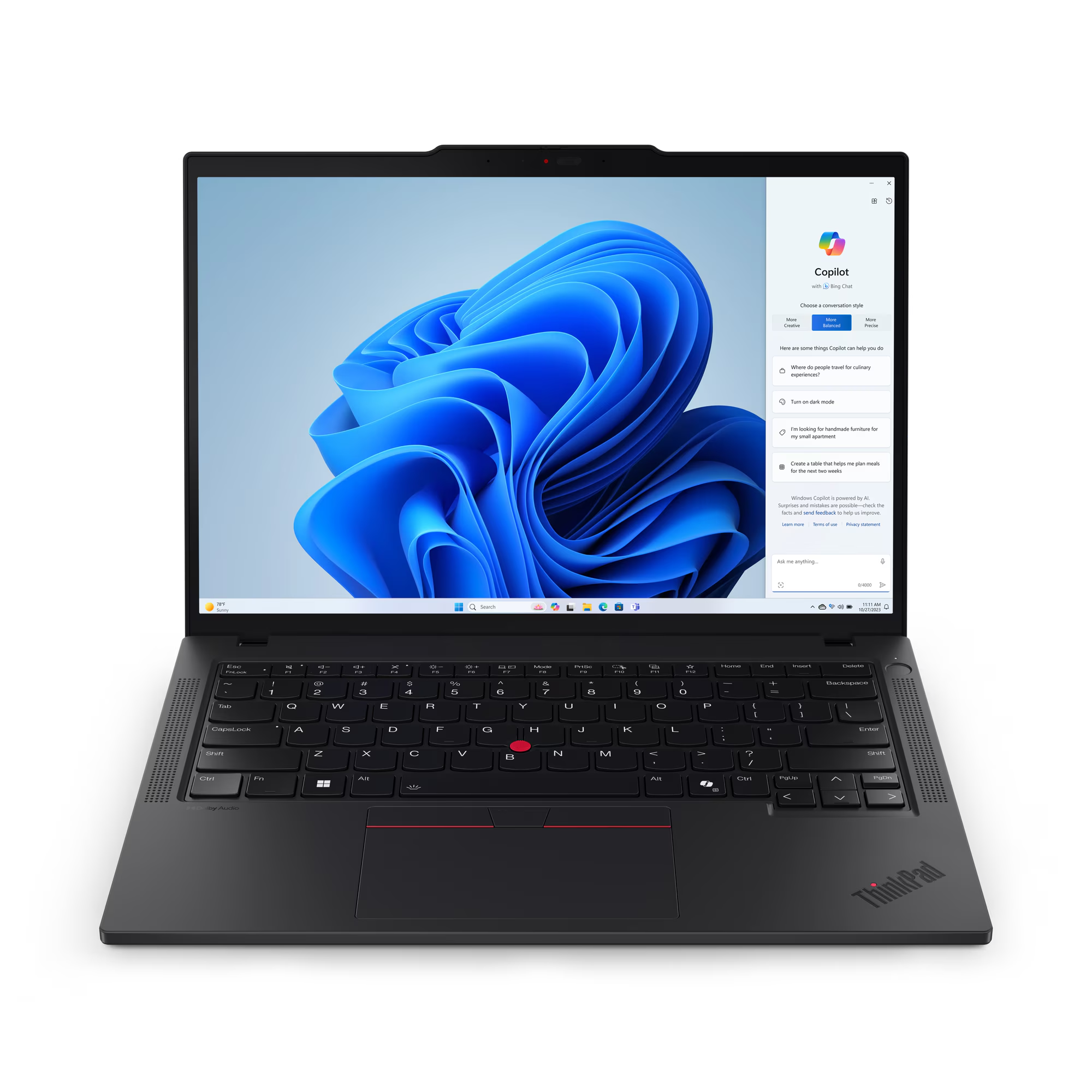 Ноутбук LENOVO ThinkPad T14 G5 14'wuxga/Core ult7-155u/32Gb/1Tb/LTE/Int/Win Pro (21ML009CRT) заказать