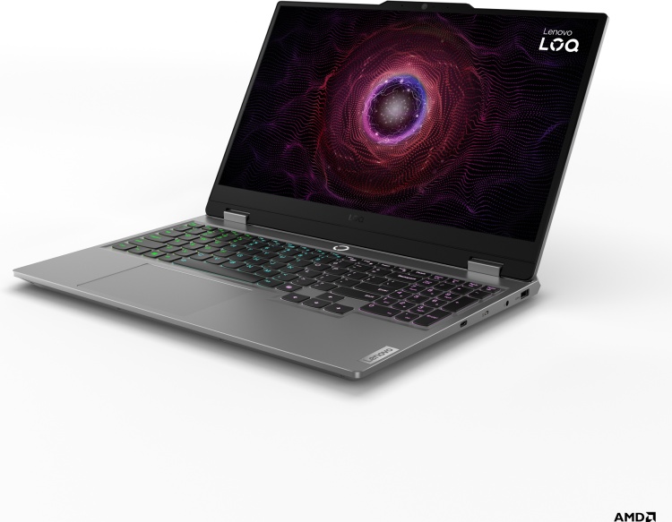 Цена Ноутбук LENOVO LOQ3 15.6"FHD/Ryzen 5-8645HS/16Gb/1TB/GF RTX4050 6GB/NOS (83DX00BGRK)