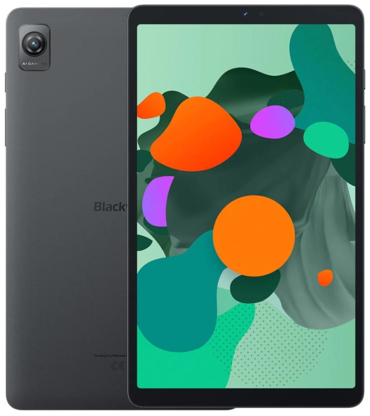 Фото Планшет BLACKVIEW Tab 60 8.68" 6/128Gb Grey + смарт-часы R8 Pro Black