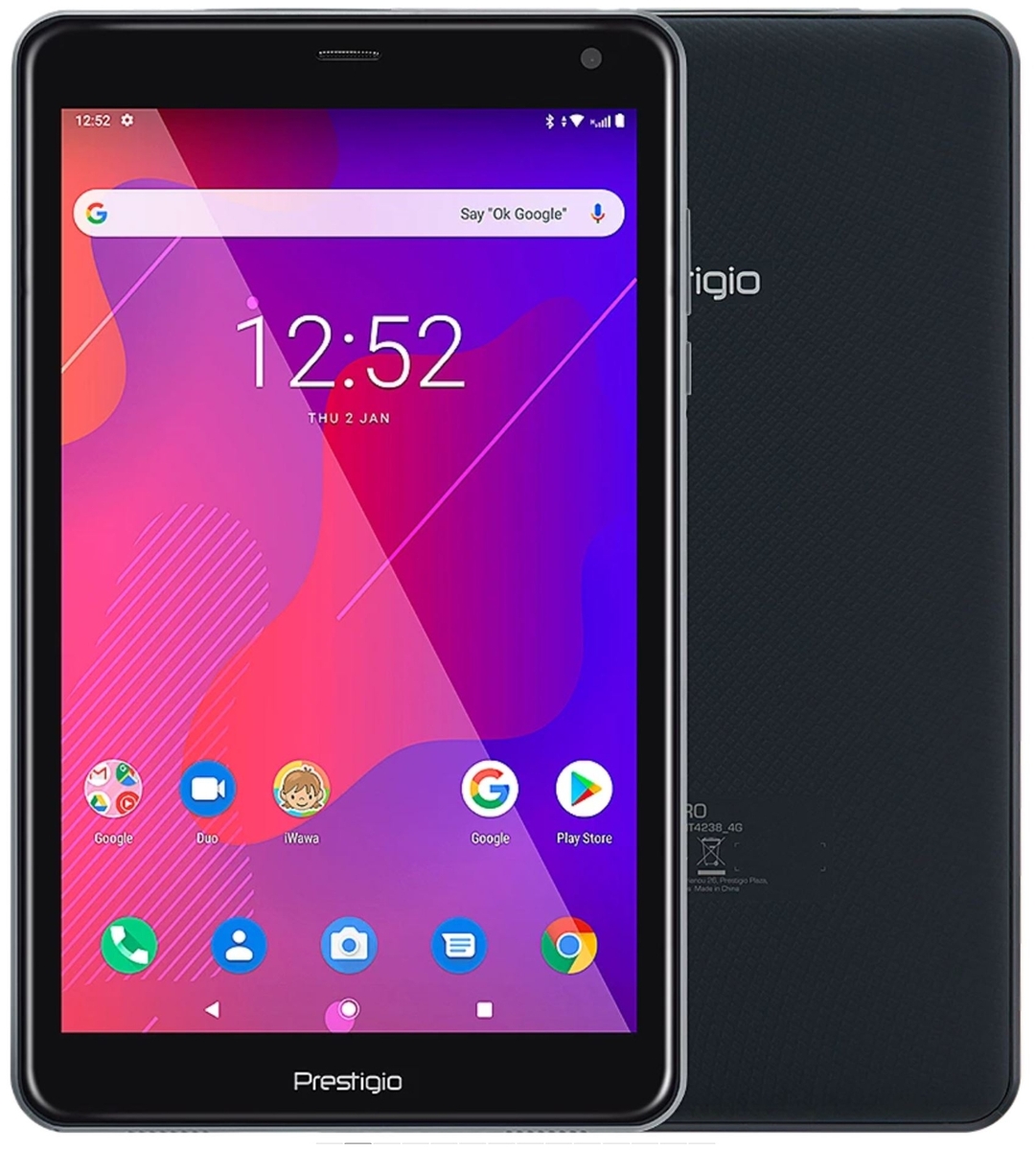 Планшет PRESTIGIO Q PRO PMT4238 4G Dark Grey