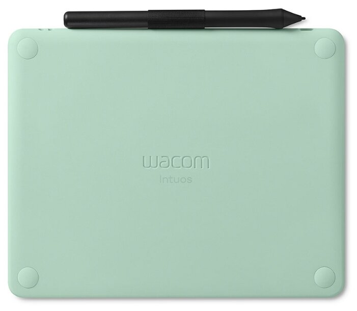 Фотография Графический планшет WACOM Intuos Small Bluetooth (CTL-4100WLE-N) Green