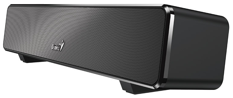 Картинка Акустическая система GENIUS USB SoundBar 100 Black (31730024400)