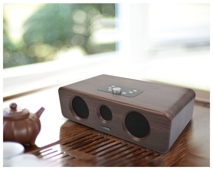 Картинка Акустическая система MICROLAB MD336 Brown Bluetooth 4.0